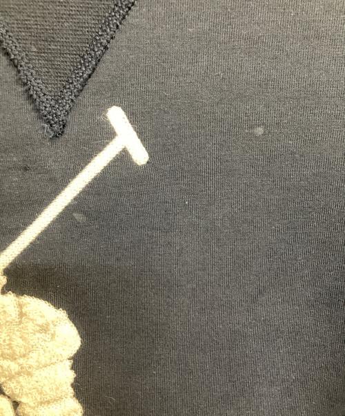 POLO RALPH LAUREN（ポロ・ラルフローレン）POLO RALPH LAUREN (ポロ・ラルフローレン) パイルビッグポニースウェット ネイビー サイズ:Sの古着・服飾アイテム