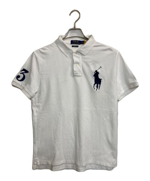 POLO RALPH LAUREN（ポロ・ラルフローレン）POLO RALPH LAUREN (ポロ・ラルフローレン) ビッグポニーポロシャツ ホワイト サイズ:Ｍの古着・服飾アイテム