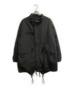 HOUSTONヒューストン）の古着「3WAY M-65 PARKA」｜ブラック