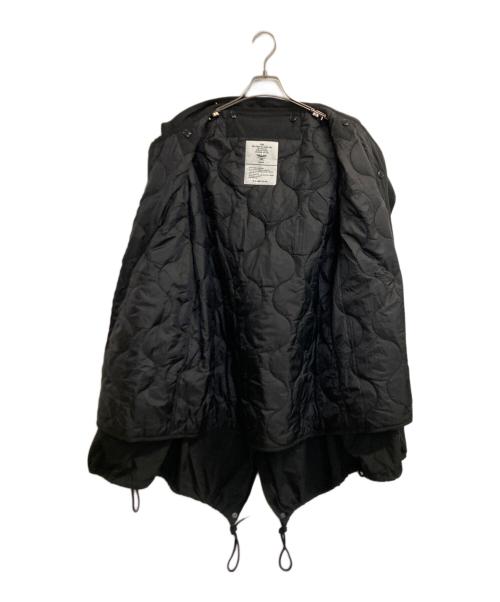 HOUSTON（ヒューストン）HOUSTON (ヒューストン) 3WAY M-65 PARKA ブラック サイズ:ＭＥＤＩＵＭの古着・服飾アイテム