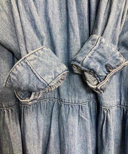 Healthy DENIM（ヘルシーデニム）Healthy DENIM (ヘルシーデニム) Lychee デニムワンピース インディゴの古着・服飾アイテム