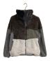 WHITE MOUNTAINEERING（ホワイトマウンテ二アニング）の古着「ボアフリースハイネックジップアップジャケット」｜グレー
