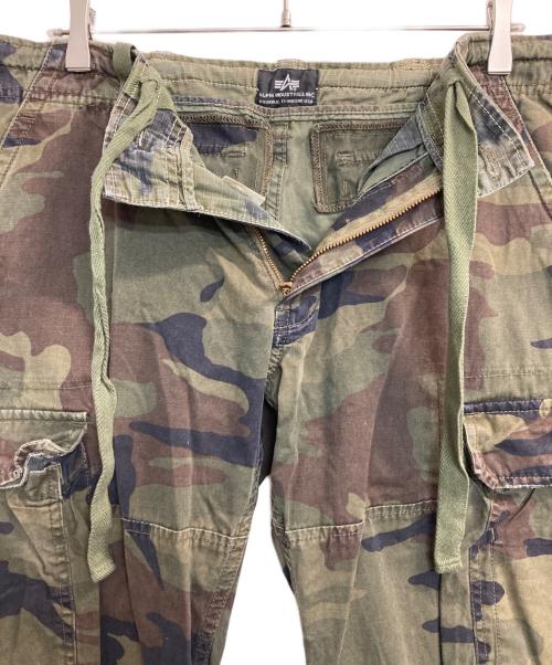 AVIREX（アヴィレックス）AVIREX (アヴィレックス) ウッドランドカモBDUパンツ オリーブ サイズ:Lの古着・服飾アイテム