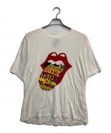 Thee Hysteric XXX（ジィ ヒステリックトリプルエックス）の古着「THE ROLLING STONES/RSxDIZZY&MILKY Tシャツ」｜ホワイト