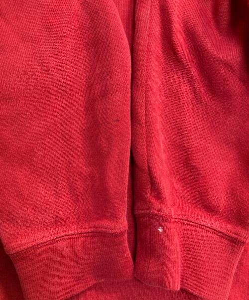 POLO RALPH LAUREN（ポロ・ラルフローレン）POLO RALPH LAUREN (ポロ・ラルフローレン) ハーフジップスウェット レッド サイズ:Ｍの古着・服飾アイテム