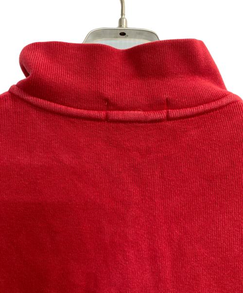 POLO RALPH LAUREN（ポロ・ラルフローレン）POLO RALPH LAUREN (ポロ・ラルフローレン) ハーフジップスウェット レッド サイズ:Ｍの古着・服飾アイテム