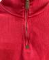中古・古着 POLO RALPH LAUREN (ポロ・ラルフローレン) ハーフジップスウェット レッド サイズ:Ｍ：7000円