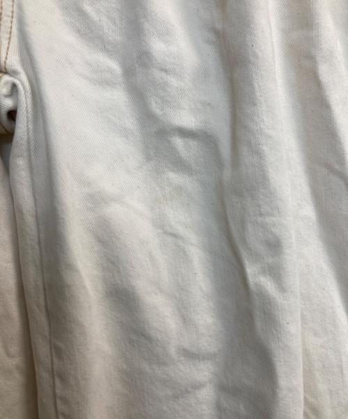 LEVI'S（リーバイス）LEVI'S (リーバイス) PLEATED トラウザー ホワイト サイズ:27の古着・服飾アイテム