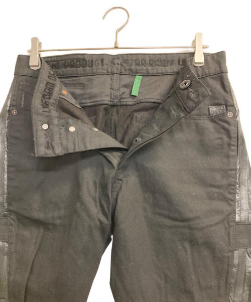 G-STAR RAW（ジースターロゥ）G-STAR RAW (ジースターロゥ) Scutar 3d slim tapered CT ブラック サイズ:76㎝（Ｗ30）の古着・服飾アイテム