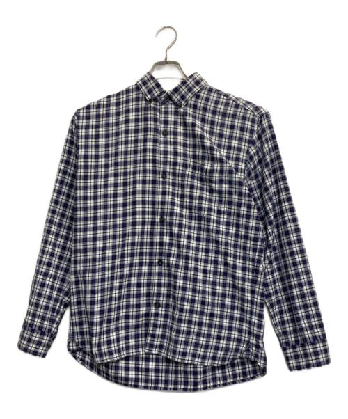 THE NORTH FACE（ザ ノース フェイス）THE NORTH FACE (ザ ノース フェイス) CHECK B.D.SHIRTS ネイビー サイズ:Ｌの古着・服飾アイテム