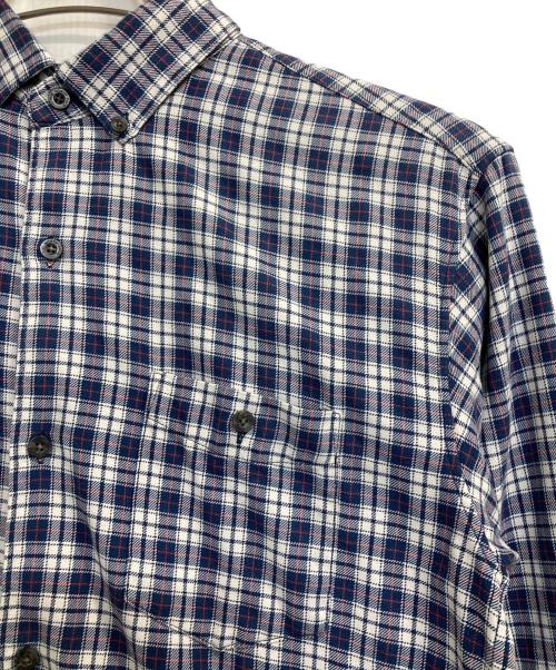 THE NORTH FACE（ザ ノース フェイス）THE NORTH FACE (ザ ノース フェイス) CHECK B.D.SHIRTS ネイビー サイズ:Ｌの古着・服飾アイテム