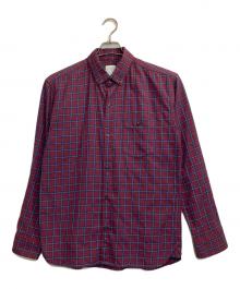 THE NORTH FACE（ザ ノース フェイス）の古着「CHECK B.D.SHIRTS」｜レッド