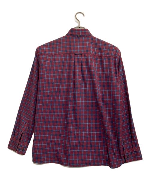THE NORTH FACE（ザ ノース フェイス）THE NORTH FACE (ザ ノース フェイス) CHECK B.D.SHIRTS レッド サイズ:XLの古着・服飾アイテム
