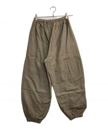 中川政七商店（ナカガワマサシチショウテン）の古着「リネンイージーバルーンパンツ」｜カーキ