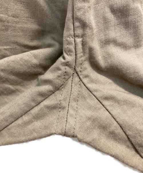 中川政七商店（ナカガワマサシチショウテン）中川政七商店 (ナカガワマサシチショウテン) リネンイージーバルーンパンツ カーキ サイズ:Ｌの古着・服飾アイテム