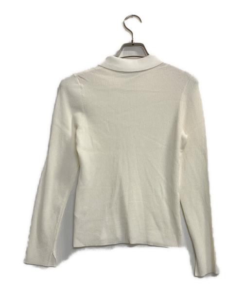 CELFORD（セルフォード）CELFORD (セルフォード) カリグラフィーロゴニットプルオーバー アイボリー サイズ:FREEの古着・服飾アイテム