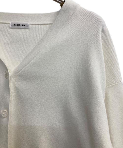 Bluelea（ブルレア）Bluelea (ブルレア) カーディガン アイボリー サイズ:Ｆの古着・服飾アイテム