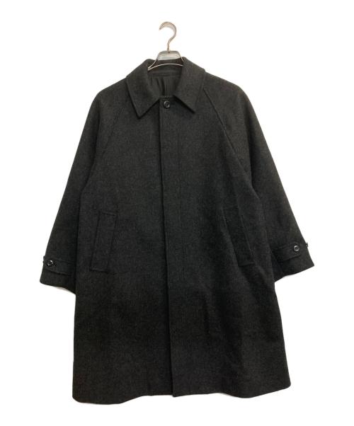 STEVEN ALAN（スティーブンアラン）STEVEN ALAN (スティーブンアラン) TOP WR MLTN CMP BALMACAAN COAT-BOLD グレー サイズ:Mの古着・服飾アイテム