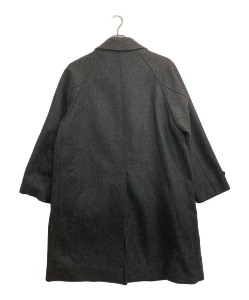 STEVEN ALAN（スティーブンアラン）STEVEN ALAN (スティーブンアラン) TOP WR MLTN CMP BALMACAAN COAT-BOLD グレー サイズ:Mの古着・服飾アイテム