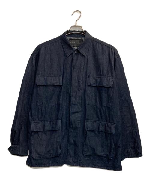 ai no de（アイノデ）ai no de (アイノデ) OKAYAMA デニムブルゾン インディゴ サイズ:Ｍの古着・服飾アイテム