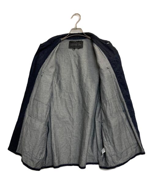 ai no de（アイノデ）ai no de (アイノデ) OKAYAMA デニムブルゾン インディゴ サイズ:Ｍの古着・服飾アイテム