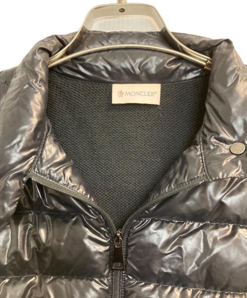 MONCLER（モンクレール）MONCLER (モンクレール) MAGLIONE TRICOT CARDIGAN/ニット切替ダウンジャケット ブラック サイズ:Sの古着・服飾アイテム