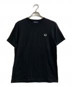 FRED PERRYフレッドペリー）の古着「ワンポイントロゴカットソー」｜ブラック