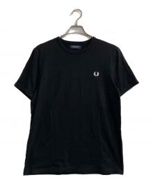 FRED PERRY（フレッドペリー）の古着「ワンポイントロゴカットソー」｜ブラック