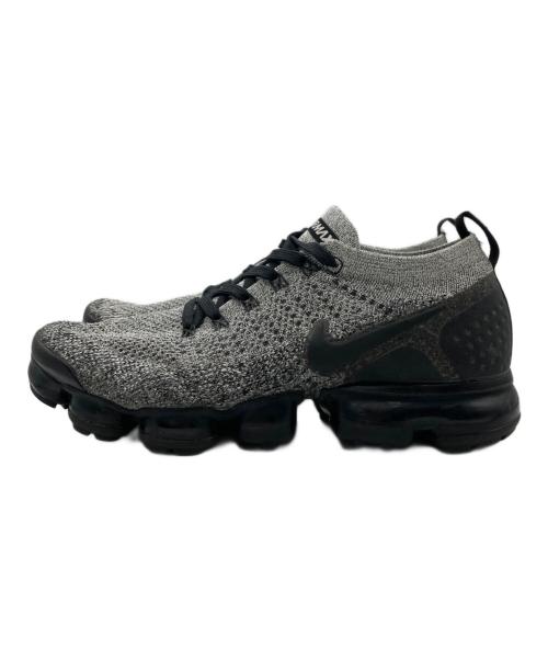 NIKE（ナイキ）NIKE (ナイキ) AIR VAPORMAX FLY KNIT 2 ブラック×グレー サイズ:27㎝の古着・服飾アイテム