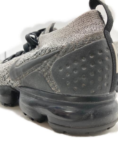 NIKE（ナイキ）NIKE (ナイキ) AIR VAPORMAX FLY KNIT 2 ブラック×グレー サイズ:27㎝の古着・服飾アイテム