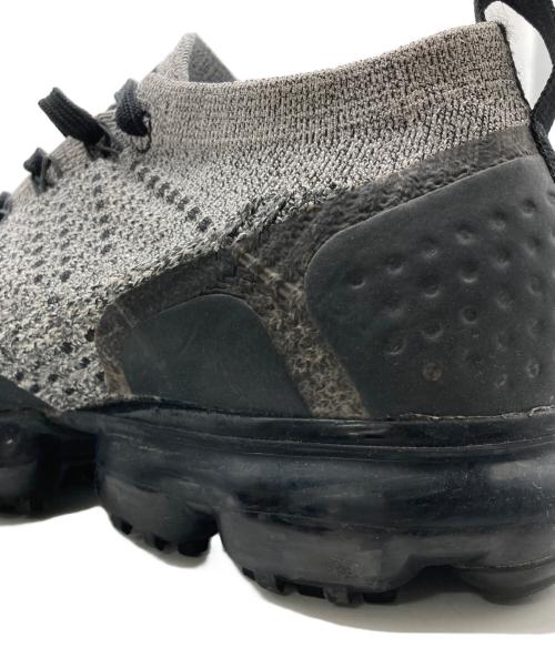 NIKE（ナイキ）NIKE (ナイキ) AIR VAPORMAX FLY KNIT 2 ブラック×グレー サイズ:27㎝の古着・服飾アイテム