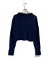 STEVEN ALAN (スティーブンアラン) ダブルフェイスニットカーディガン ネイビー サイズ:-：7000円