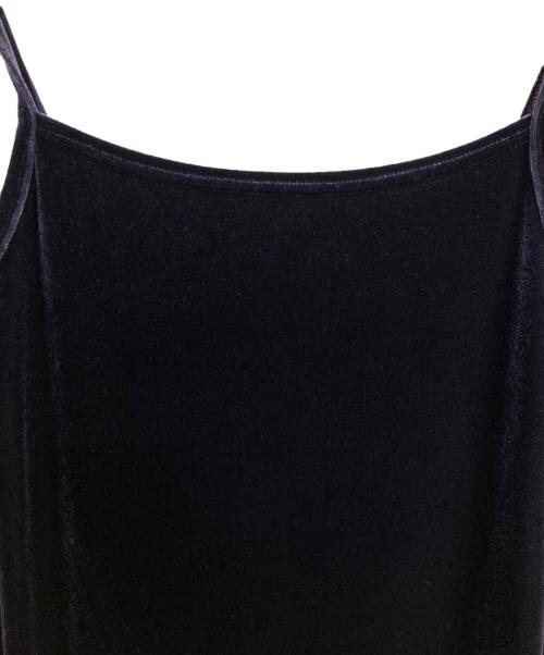 STEVEN ALAN（スティーブンアラン）STEVEN ALAN (スティーブンアラン) ベロアキャミソールワンピース ネイビー サイズ:-の古着・服飾アイテム