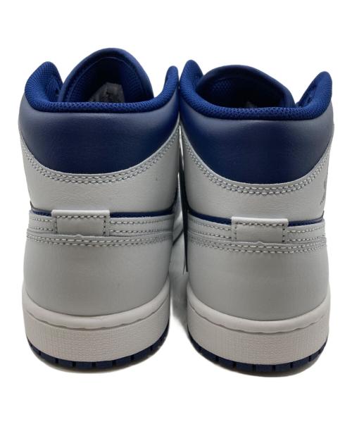NIKE（ナイキ）NIKE (ナイキ) AIR JORDAN 1 MID ブルー サイズ:27cm 未使用品の古着・服飾アイテム