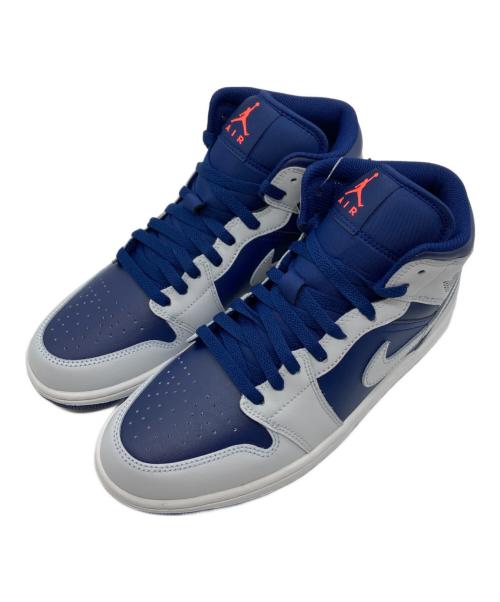 NIKE（ナイキ）NIKE (ナイキ) AIR JORDAN 1 MID ブルー サイズ:26.5ｃｍ 未使用品の古着・服飾アイテム