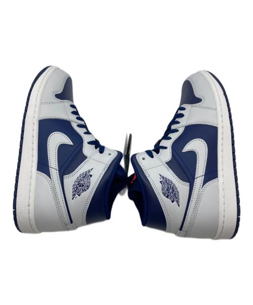 NIKE（ナイキ）NIKE (ナイキ) AIR JORDAN 1 MID ブルー サイズ:26.5ｃｍ 未使用品の古着・服飾アイテム