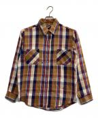 big macビッグマック）の古着「チェックシャツ」｜ブルー×ブラウン