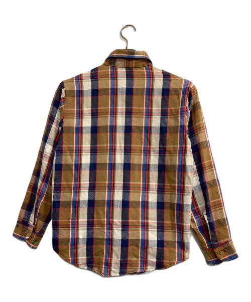 big mac（ビッグマック）big mac (ビッグマック) チェックシャツ ブルー×ブラウン サイズ:ＸＬの古着・服飾アイテム