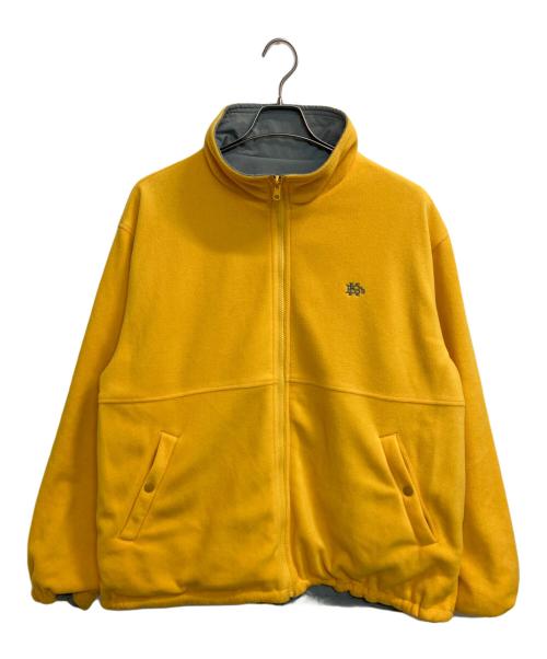 KEBOZ（ケボズ）KEBOZ (ケボズ) NYLON FLEECE REVERSIBLE JACKET グレー サイズ:Ｍの古着・服飾アイテム