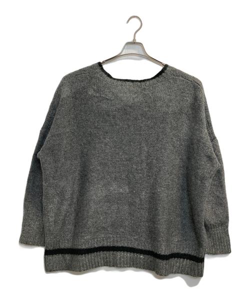 ZARA（ザラ）ZARA (ザラ) PEANUTS (ピーナッツ) ウッドストックニットセーター グレー サイズ:Sの古着・服飾アイテム
