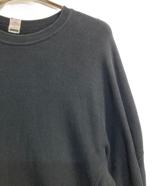 N.HOOLYWOOD（エヌ ハリウッド）N.HOOLYWOOD (エヌ ハリウッド) Champion (チャンピオン) REVERSE WEAVE® CREWNECK SWEATSHIRT ブラック サイズ:Ｌの古着・服飾アイテム
