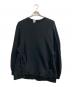 N.HOOLYWOOD（エヌ ハリウッド）の古着「REVERSE WEAVE® CREWNECK SWEATSHIRT」｜ブラック