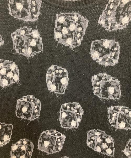SUPREME（シュプリーム）Supreme (シュプリーム) 22FW Dice Sweater ブラック×グレー サイズ:Ｍの古着・服飾アイテム