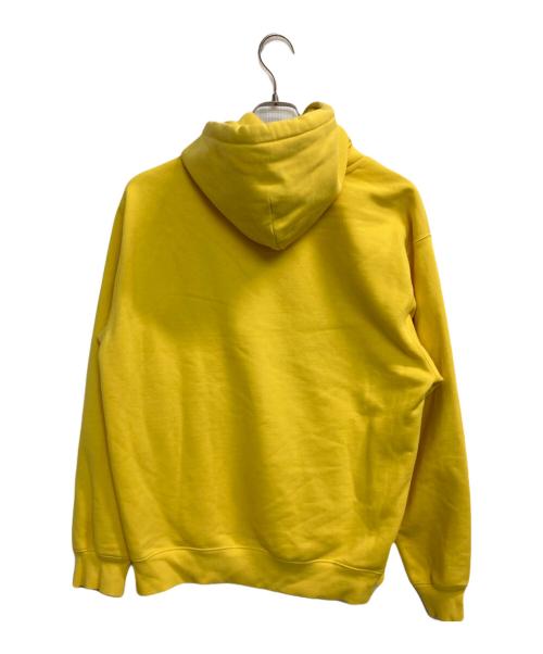 CarHartt（カーハート）CarHartt (カーハート) ロゴ刺繍パーカー イエロー サイズ:Ｍの古着・服飾アイテム