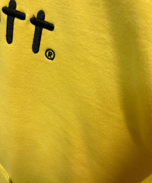 CarHartt（カーハート）CarHartt (カーハート) ロゴ刺繍パーカー イエロー サイズ:Ｍの古着・服飾アイテム
