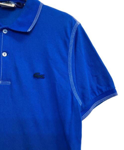 JUNYA WATANABE MAN（ジュンヤワタナベマン）JUNYA WATANABE MAN (ジュンヤワタナベマン) LACOSTE (ラコステ) ステッチポロシャツ ブルー サイズ:SSの古着・服飾アイテム