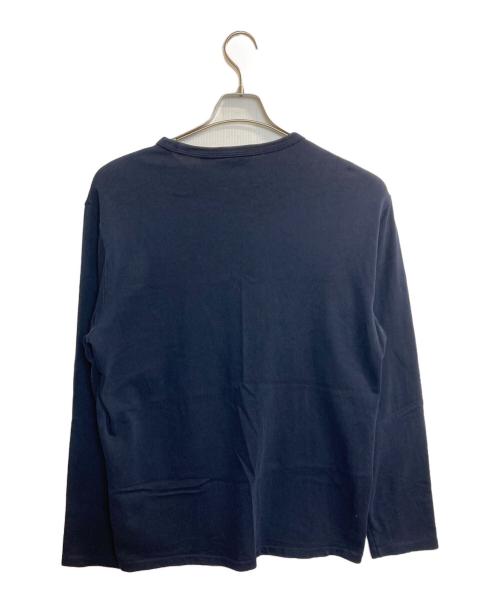 POLO RALPH LAUREN（ポロ・ラルフローレン）POLO RALPH LAUREN (ポロ・ラルフローレン) ワンポイントカットソー ネイビー サイズ:Lの古着・服飾アイテム