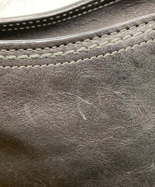 COACH（コーチ）COACH (コーチ) レザーワンショルダーバッグ ブラックの古着・服飾アイテム