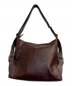 MOTHERHOUSEマザーハウス）の古着「レザーショルダーバッグ」｜ブラウン