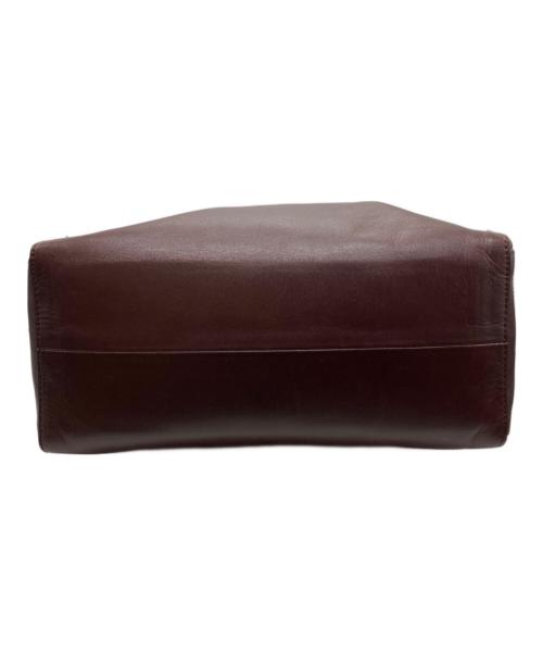 MOTHERHOUSE（マザーハウス）MOTHERHOUSE (マザーハウス) レザーショルダーバッグ ブラウンの古着・服飾アイテム